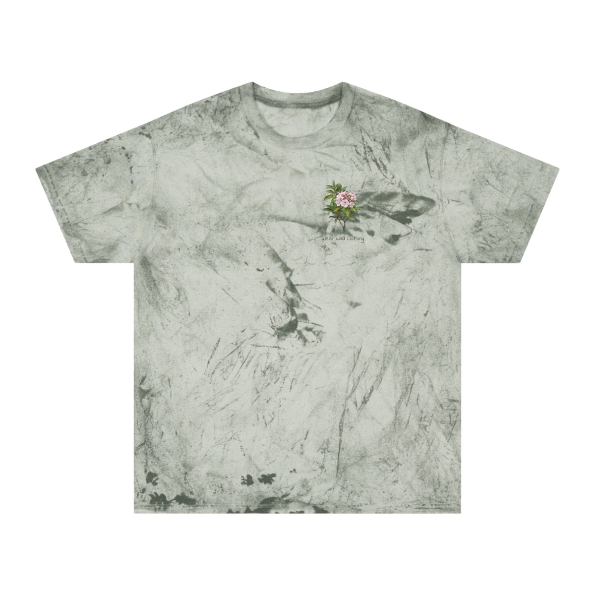 NATIVE: Mountain Laurel - Color blast T-shirt