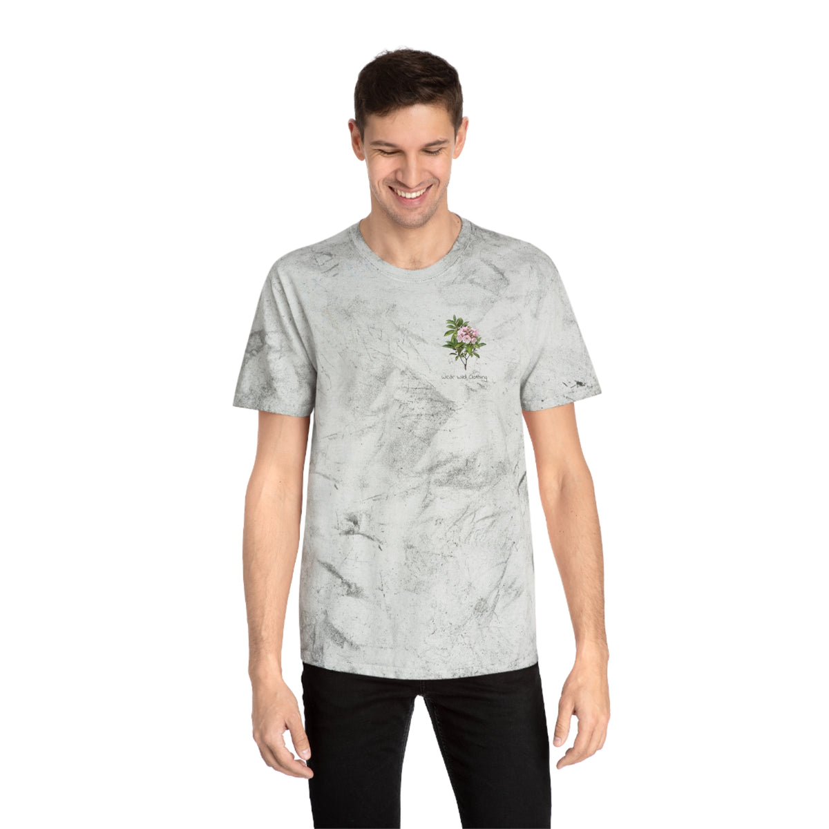 NATIVE: Mountain Laurel - Color blast T-shirt