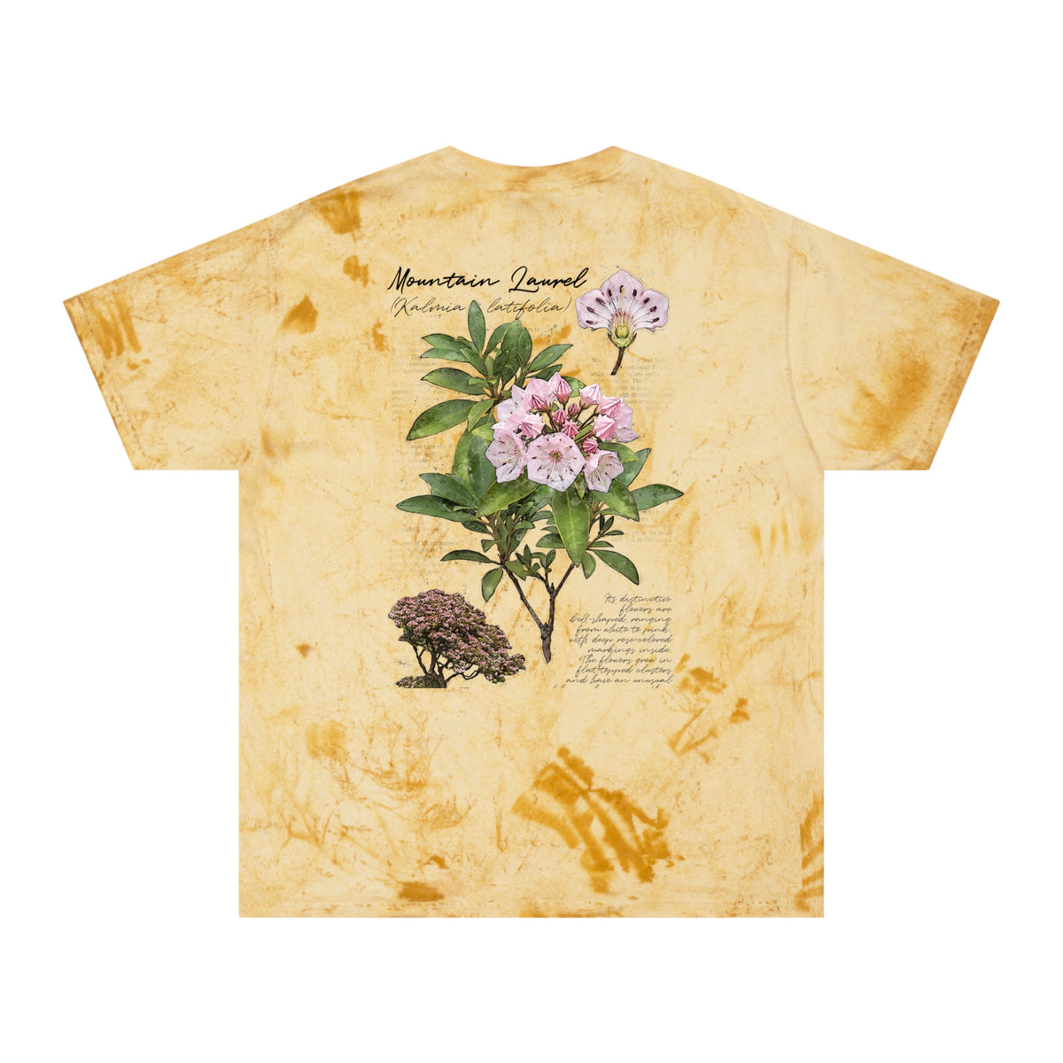NATIVE: Mountain Laurel - Color blast T-shirt