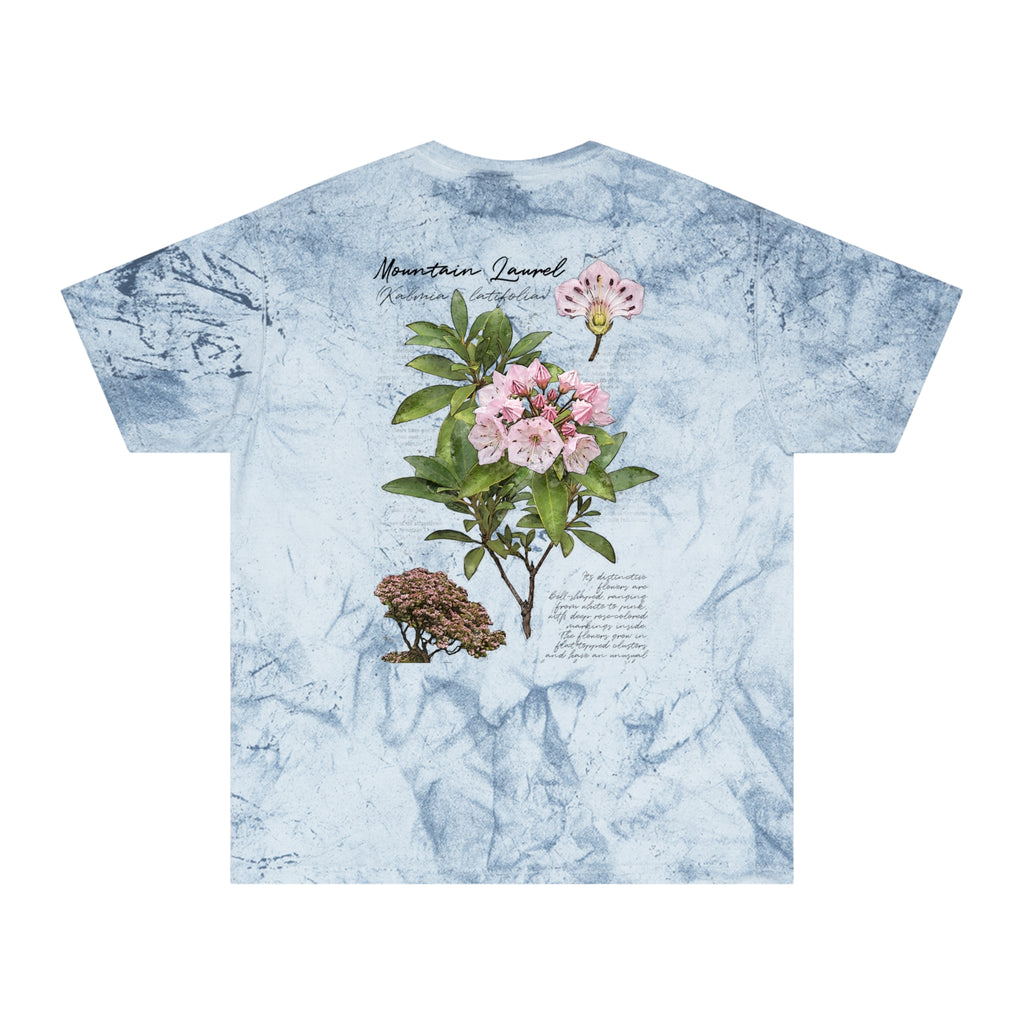 NATIVE: Mountain Laurel - Color blast T-shirt