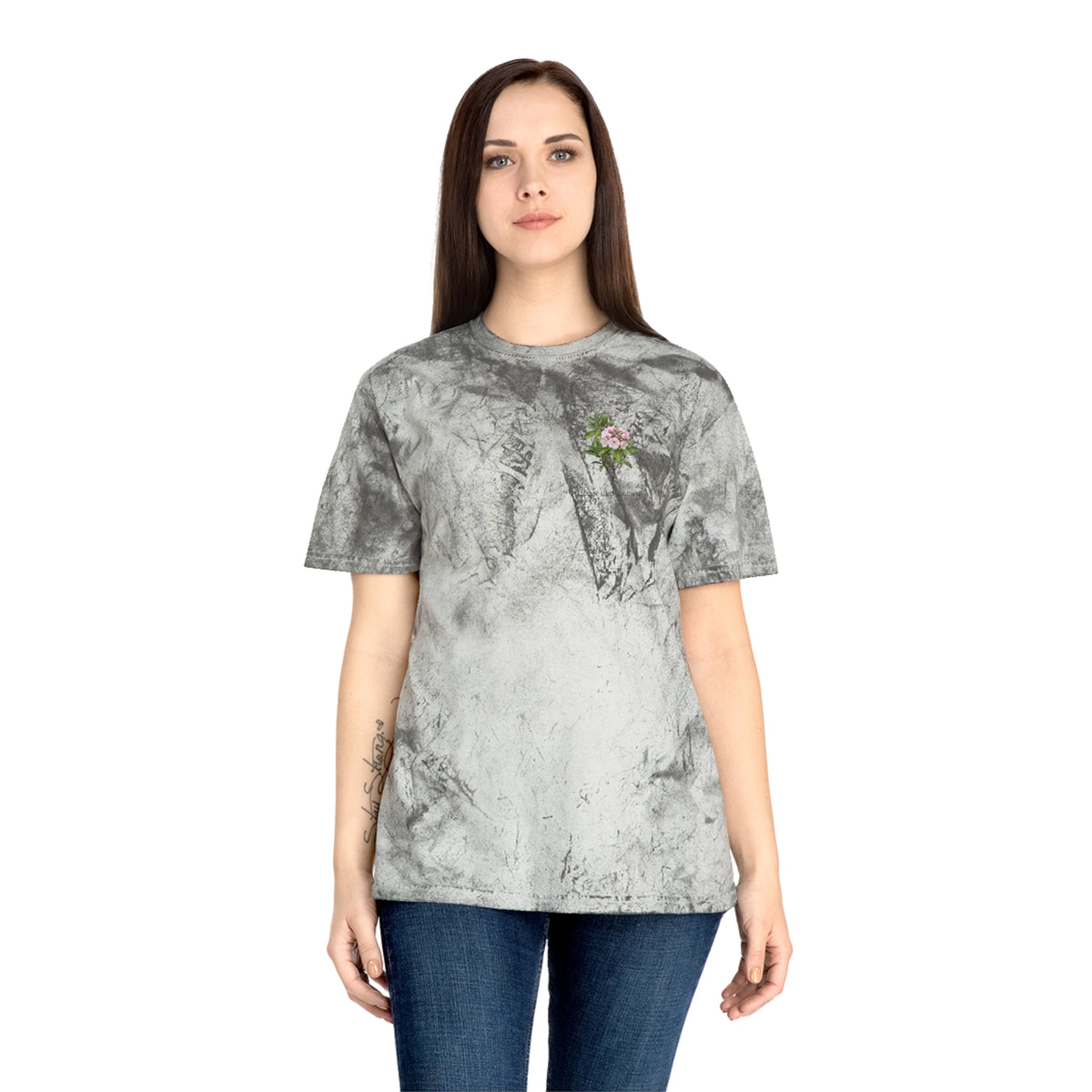 NATIVE: Mountain Laurel - Color blast T-shirt
