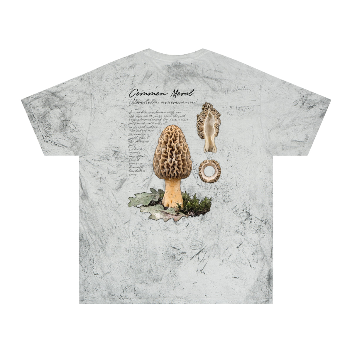 Native: Common Morel - Color Blast T-shirt