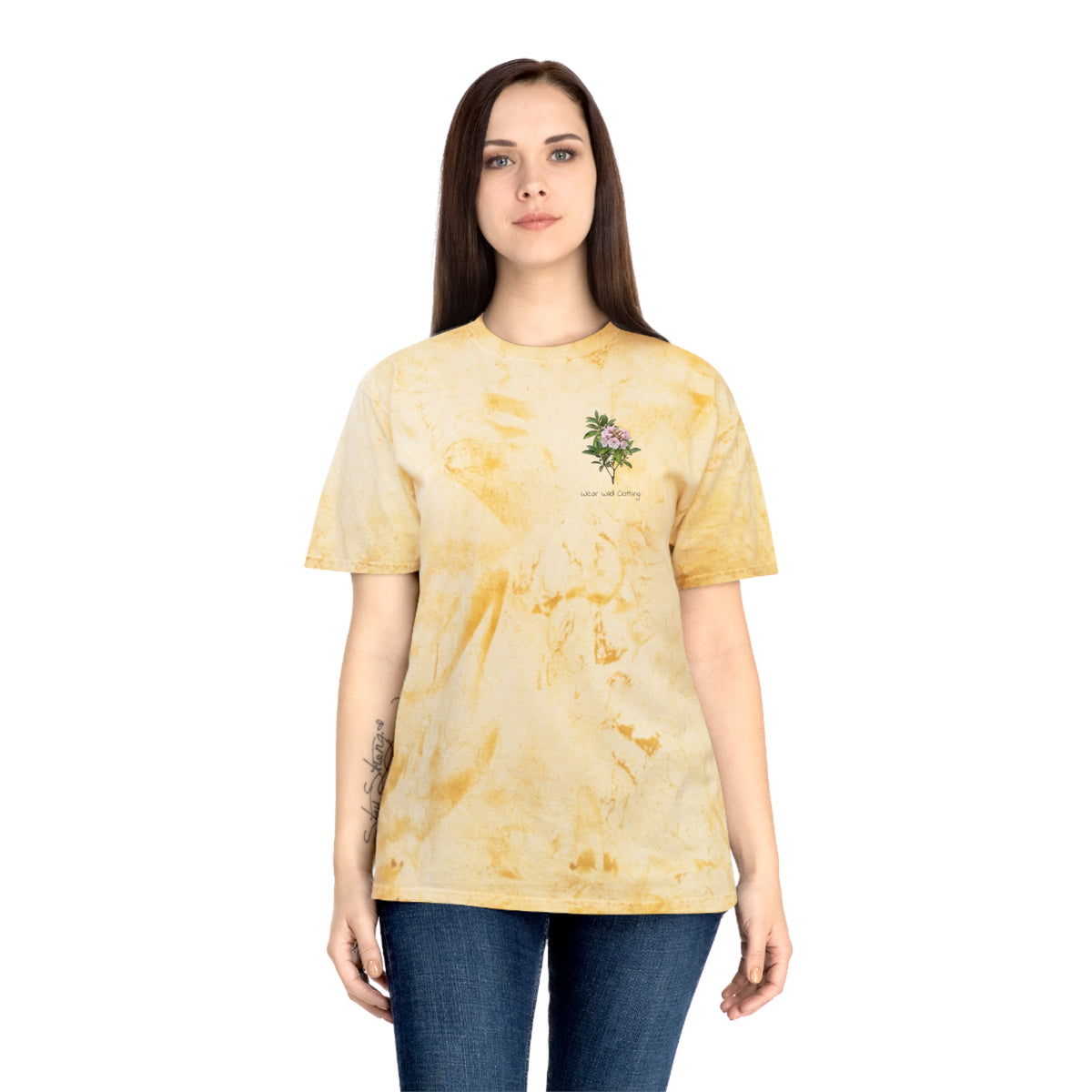 NATIVE: Mountain Laurel - Color blast T-shirt