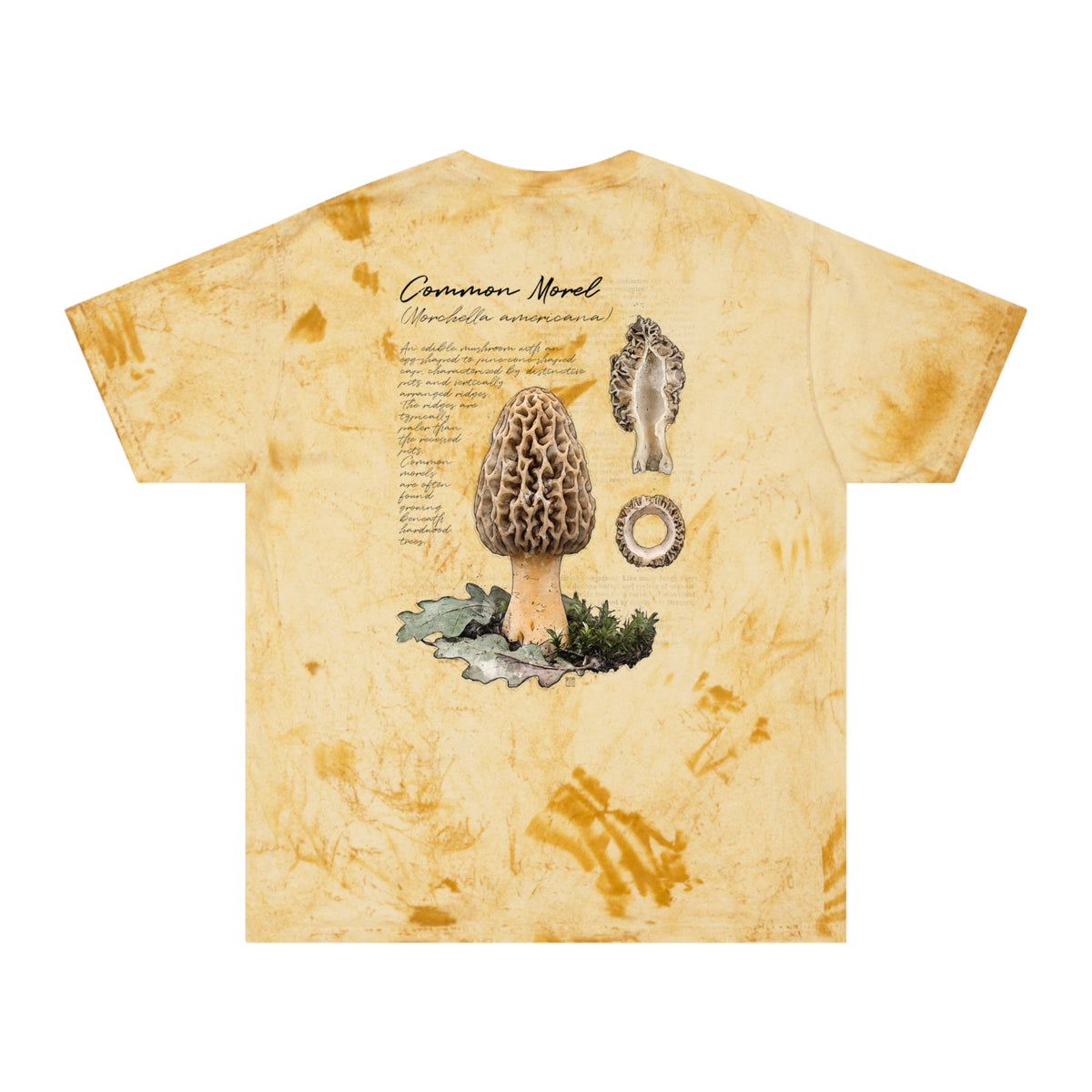 Native: Common Morel - Color Blast T-shirt